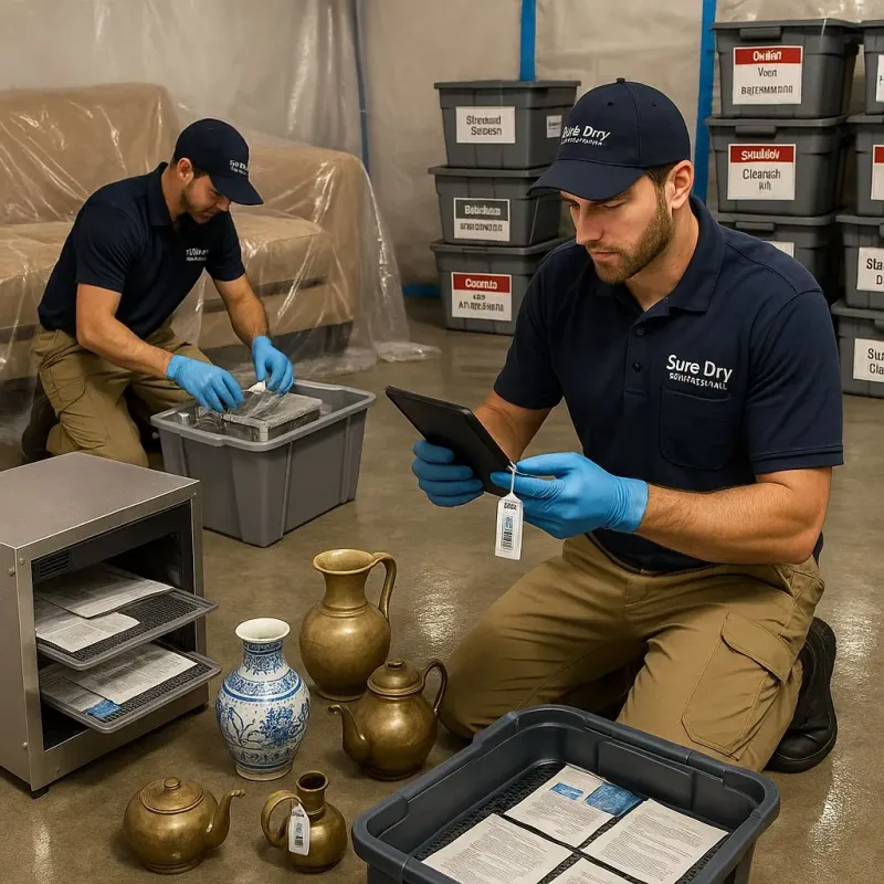 Content Protection and Restoration process in Elmwood Park, IL