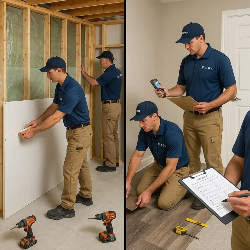 Repairs and Reconstruction process in Elmwood Park, IL